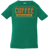 T-Shirts Kelly / 6 Months Coffee For Lazy People Infant PremiumT-Shirt