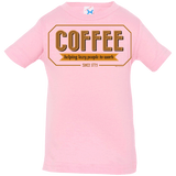 T-Shirts Pink / 6 Months Coffee For Lazy People Infant PremiumT-Shirt
