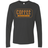 T-Shirts Heavy Metal / Small Coffee For Lazy People Men's Premium Long Sleeve