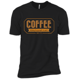 T-Shirts Black / X-Small Coffee For Lazy People Men's Premium T-Shirt