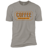 T-Shirts Light Grey / X-Small Coffee For Lazy People Men's Premium T-Shirt