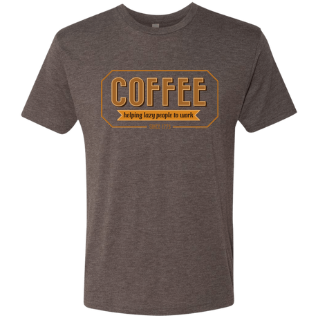 T-Shirts Macchiato / Small Coffee For Lazy People Men's Triblend T-Shirt