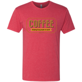 T-Shirts Vintage Red / Small Coffee For Lazy People Men's Triblend T-Shirt