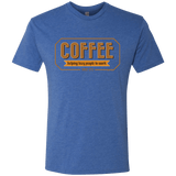 T-Shirts Vintage Royal / Small Coffee For Lazy People Men's Triblend T-Shirt