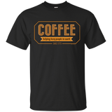 T-Shirts Black / Small Coffee For Lazy People T-Shirt