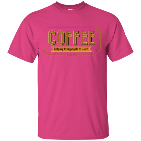 T-Shirts Heliconia / Small Coffee For Lazy People T-Shirt