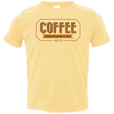 T-Shirts Butter / 2T Coffee For Lazy People Toddler Premium T-Shirt