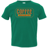 T-Shirts Kelly / 2T Coffee For Lazy People Toddler Premium T-Shirt