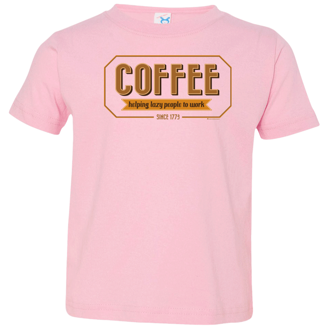 T-Shirts Pink / 2T Coffee For Lazy People Toddler Premium T-Shirt