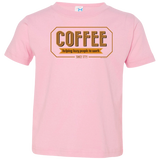 T-Shirts Pink / 2T Coffee For Lazy People Toddler Premium T-Shirt