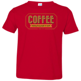 T-Shirts Red / 2T Coffee For Lazy People Toddler Premium T-Shirt