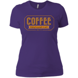 T-Shirts Purple Rush/ / X-Small Coffee For Lazy People Women's Premium T-Shirt