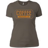 T-Shirts Warm Grey / X-Small Coffee For Lazy People Women's Premium T-Shirt