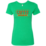 T-Shirts Envy / Small Coffee For Lazy People Women's Triblend T-Shirt
