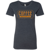 T-Shirts Vintage Navy / Small Coffee For Lazy People Women's Triblend T-Shirt