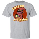 T-Shirts Sport Grey / S Coffee Improves My Magic T-Shirt