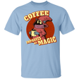 T-Shirts Light Blue / YXS Coffee Improves My Magic Youth T-Shirt