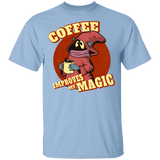T-Shirts Light Blue / YXS Coffee Improves My Magic Youth T-Shirt