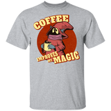 T-Shirts Sport Grey / YXS Coffee Improves My Magic Youth T-Shirt
