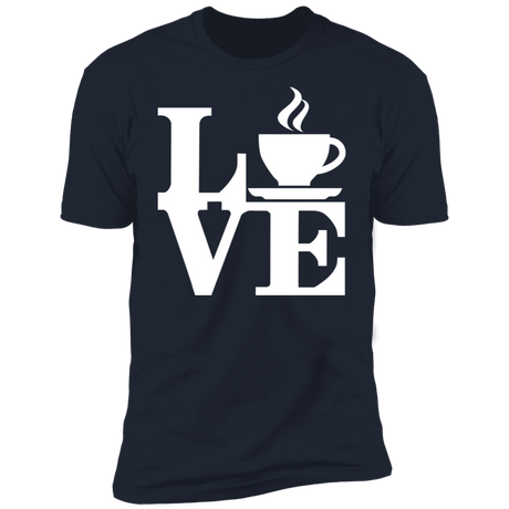 T-Shirts Midnight Navy / S Coffee Love Men's Premium T-Shirt