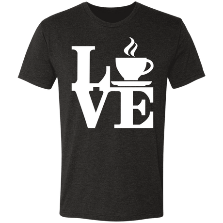 T-Shirts Vintage Black / S Coffee Love Men's Triblend T-Shirt