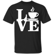 T-Shirts Black / S Coffee Love T-Shirt