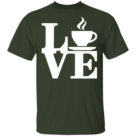 T-Shirts Forest / S Coffee Love T-Shirt
