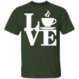 T-Shirts Forest / S Coffee Love T-Shirt