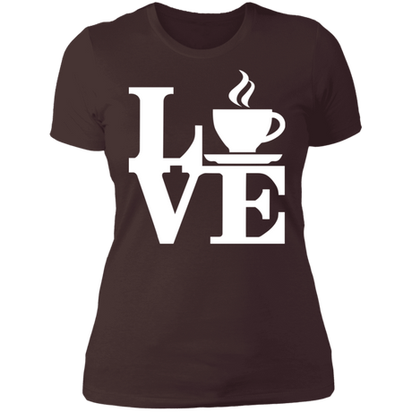 T-Shirts Dark Chocolate / S Coffee Love Women's Premium T-Shirt