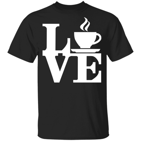 T-Shirts Black / YXS Coffee Love Youth T-Shirt
