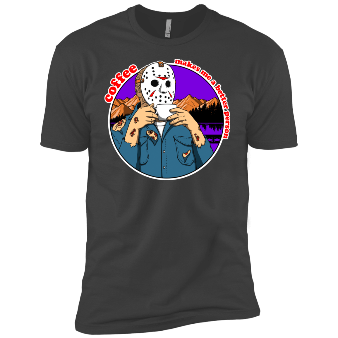 T-Shirts Heavy Metal / YXS Coffee Makes Me Better Boys Premium T-Shirt
