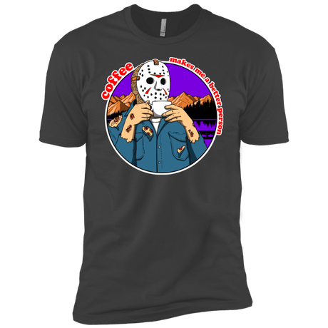 T-Shirts Heavy Metal / YXS Coffee Makes Me Better Boys Premium T-Shirt