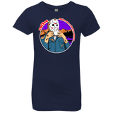 T-Shirts Midnight Navy / YXS Coffee Makes Me Better Girls Premium T-Shirt