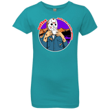 T-Shirts Tahiti Blue / YXS Coffee Makes Me Better Girls Premium T-Shirt