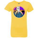 T-Shirts Vibrant Yellow / YXS Coffee Makes Me Better Girls Premium T-Shirt