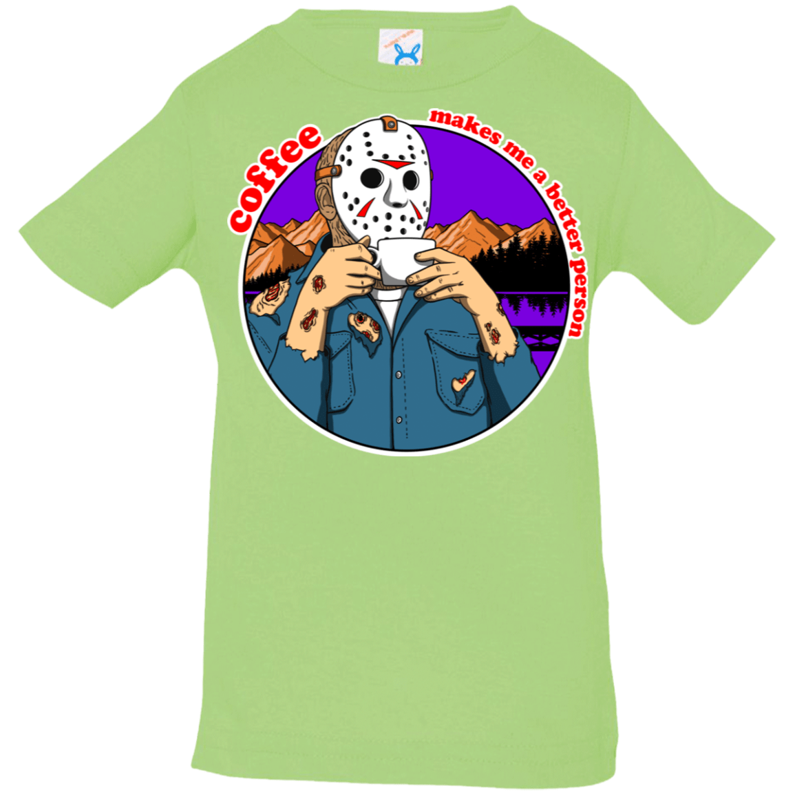 T-Shirts Key Lime / 6 Months Coffee Makes Me Better Infant Premium T-Shirt