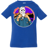 T-Shirts Royal / 6 Months Coffee Makes Me Better Infant Premium T-Shirt