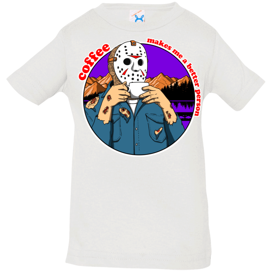 T-Shirts White / 6 Months Coffee Makes Me Better Infant Premium T-Shirt