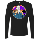 T-Shirts Black / S Coffee Makes Me Better Men's Premium Long Sleeve