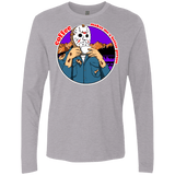 T-Shirts Heather Grey / S Coffee Makes Me Better Men's Premium Long Sleeve
