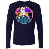 T-Shirts Midnight Navy / S Coffee Makes Me Better Men's Premium Long Sleeve