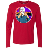T-Shirts Red / S Coffee Makes Me Better Men's Premium Long Sleeve