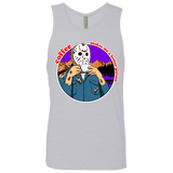 T-Shirts Heather Grey / S Coffee Makes Me Better Men's Premium Tank Top