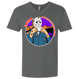 T-Shirts Heavy Metal / X-Small Coffee Makes Me Better Men's Premium V-Neck