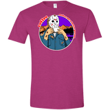 T-Shirts Antique Heliconia / S Coffee Makes Me Better Men's Semi-Fitted Softstyle