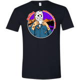 T-Shirts Black / X-Small Coffee Makes Me Better Men's Semi-Fitted Softstyle