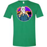 T-Shirts Heather Irish Green / S Coffee Makes Me Better Men's Semi-Fitted Softstyle