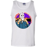 T-Shirts White / S Coffee Makes Me Better Men's Tank Top