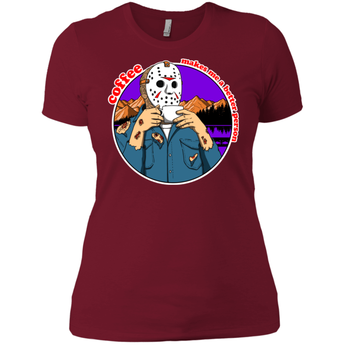 T-Shirts Scarlet / X-Small Coffee Makes Me Better Women's Premium T-Shirt