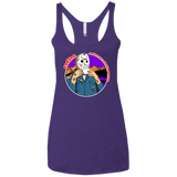 T-Shirts Purple Rush / X-Small Coffee Makes Me Better Women's Triblend Racerback Tank